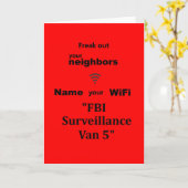 「近所の人のカードを出せ カード (黄色い花)