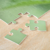 近所の公園で見つかった花の上の蝶 ジグソーパズル (側面)