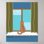 近所の時計 ポスター (正面)