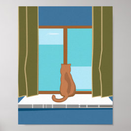 近所の時計 ポスター