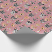 近所の犬 ラッピングペーパー (角)