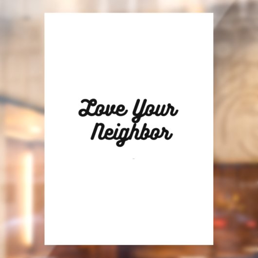 近所の窓がしがみつく ウィンドウサイン (シート2)