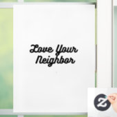 近所の窓がしがみつく ウィンドウサイン (ホーム)