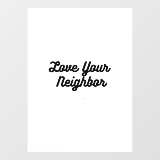 近所の窓がしがみつく ウィンドウサイン (シート)