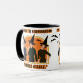 近所の編み物サークルに入った。 マグカップ (正面左)