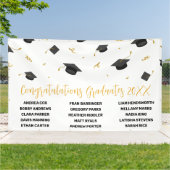 近所の高校卒業記念バナー 横断幕 (外側)