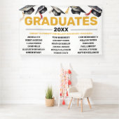 近所の高校卒業記念バナー 横断幕 (インサイチュ)