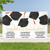 近所の高校卒業記念バナー 横断幕 (外側)