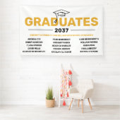 近所の高校卒業記念バナー 横断幕 (インサイチュ)