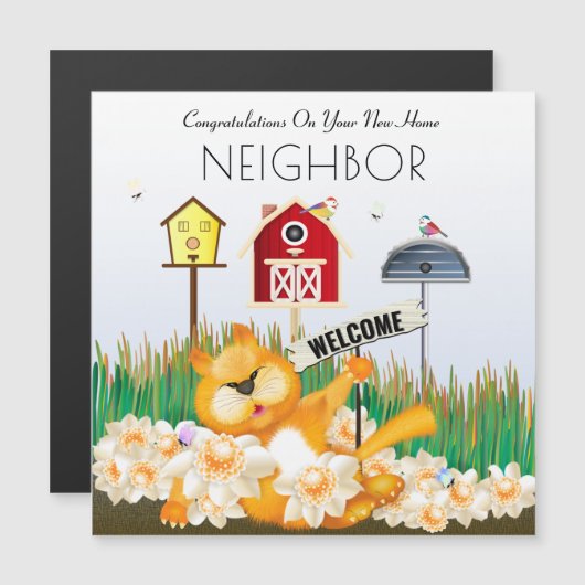 近所へようこそ (正面/裏面)