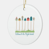 近所へようこそ セラミックオーナメント (左)