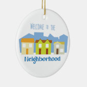 近所へようこそ セラミックオーナメント (右)