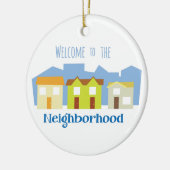 近所へようこそ セラミックオーナメント (左)