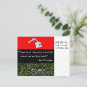 近所へようこそ ポストカード (スタンド正面)