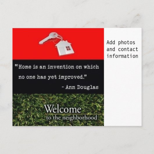 近所へようこそ ポストカード (正面)