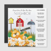 近所へようこそ |新しいホームディレクトリ (正面/裏面)