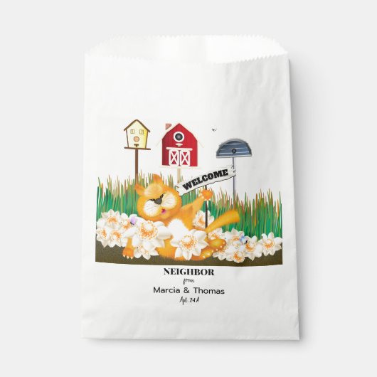 近所へようこそ |新しいホーム フェイバーバッグ (正面)