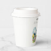 近所へようこそ 紙コップ (右)