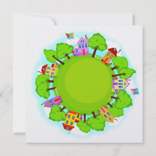 近所イベント- SRF 招待状 (正面)