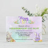 近所イースターエッグ狩り招待状 招待状 (スタンド正面)