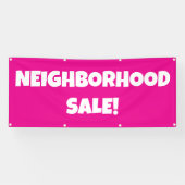 近所セール！バナー 横断幕 (横)