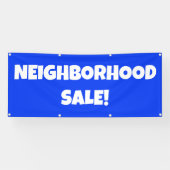 近所セール！バナー 横断幕 (横)
