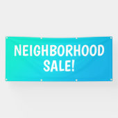 近所セール！ビニールバナー 横断幕 (横)