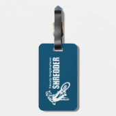 近所フレンドリーシュレッダーマウンテンサイクリング ラゲッジタグ (裏面縦)