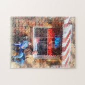 近所理容師店 ジグソーパズル (横)