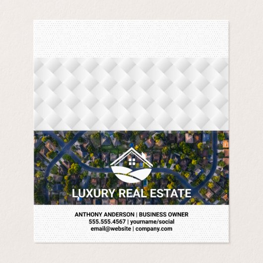 近所 |鳥瞰図 名刺 (外部フラット)