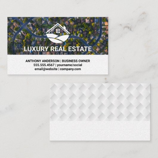 近所 |鳥瞰図 名刺 (正面/裏面)