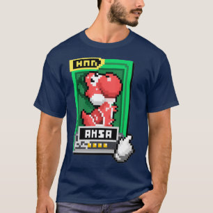近接効果aMSaピクセルアート Tシャツ