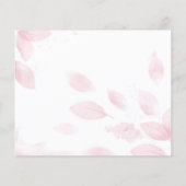 近日中のミセス・ブライダルシャワー・カードのご希望 チラシ (裏面)