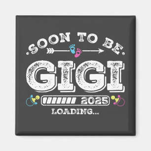 近日公開 Gigi 2025 ローディングスクエア マグネット