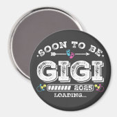 近日 Gigi 2025 ローディング サークル マグネット (正面/裏面)