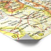 "近東： 1959年 – 国地中海のの地図… ポスター (角)