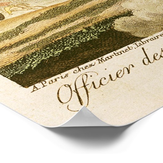 近衛兵官 ポスター (角)