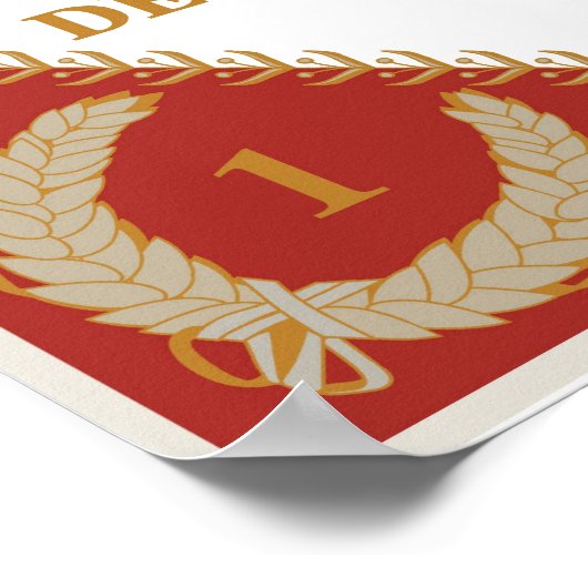 近衛軍旗 ポスター (角)