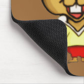 近視のシマリスのマウスパッド マウスパッド (コーナー)