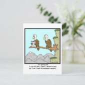 近視：イーグル漫画 ポストカード (スタンド正面)