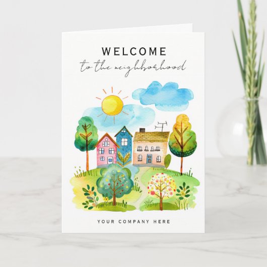 近隣にようこそ Add Logo Realty カード (正面)