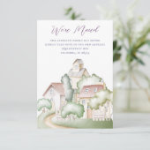 近隣の家の引っ越しのお知らせ 招待状 (スタンド正面)