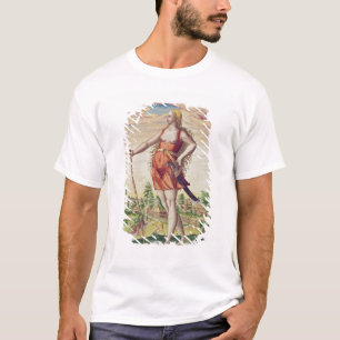 近隣の種族からのへの若い女性 Tシャツ