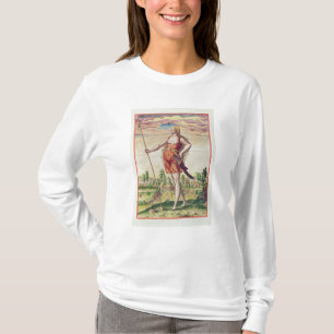 近隣の種族からのへの若い女性 Tシャツ