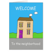 近隣への歓迎 (正面)