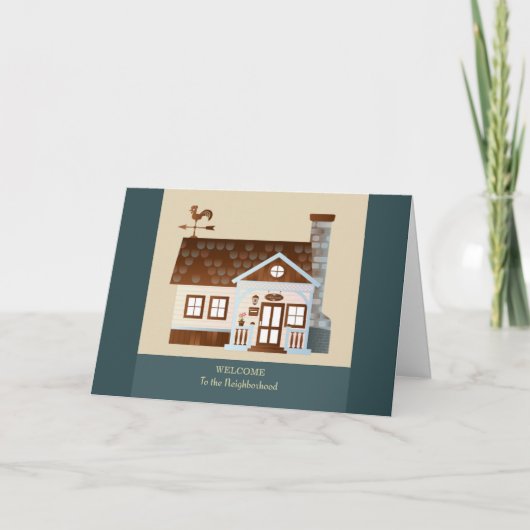 近隣への歓迎 カード (正面)