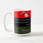 近隣への歓迎 コーヒーマグカップ (左)