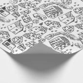 近隣ギフトラップニューハウスラッピング紙 ラッピングペーパー (角)