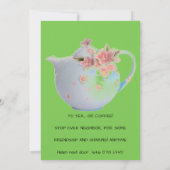 近隣ドロップバイ招待状 招待状 (裏面)