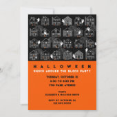 近隣ハロウィンパーティーのご案内 招待状 (正面)